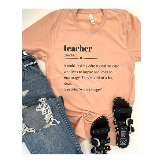 Teacher definition tee