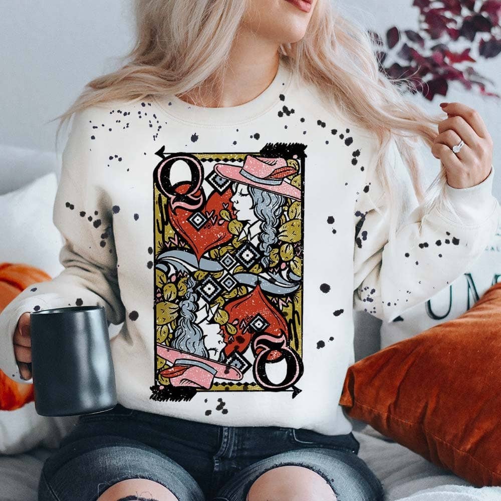 Queen of Hearts Sweatshirt