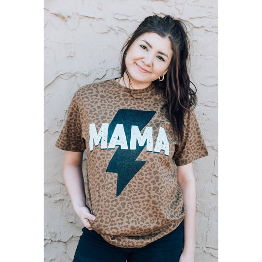 MAMA LEOPARD TEE