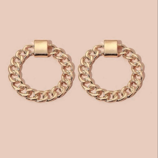 Chain Link Oversized Studs