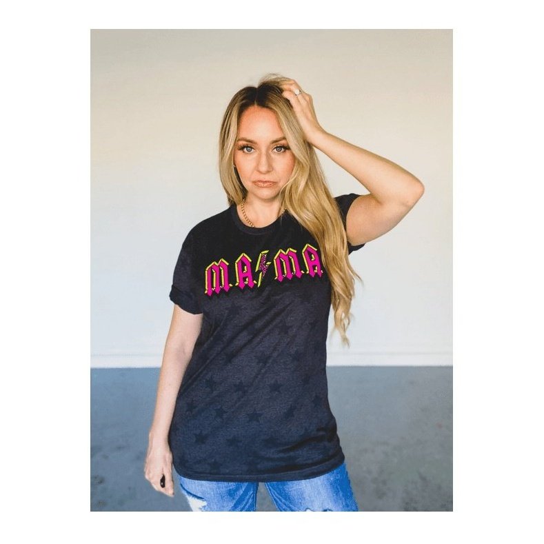 Neon Lightening Mama Tee