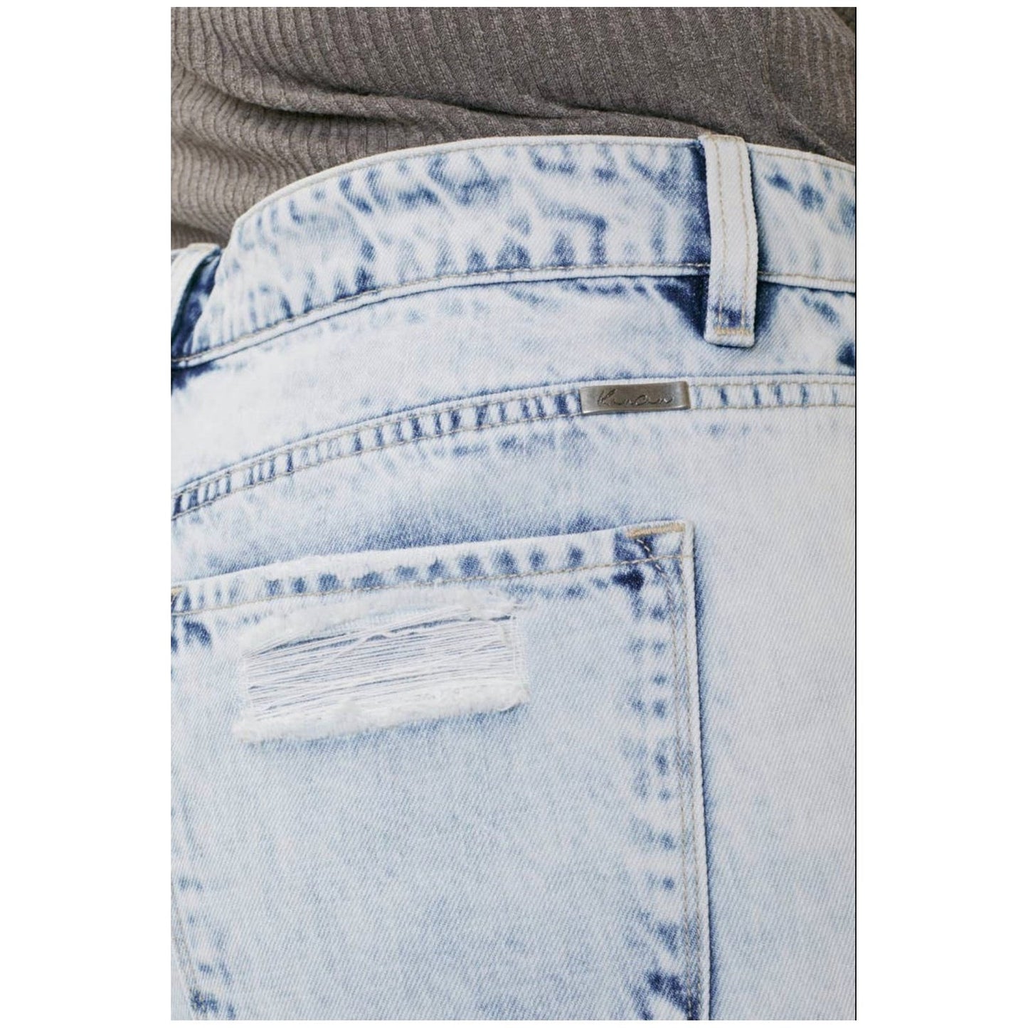 KanCan Distressed Denim Shorts