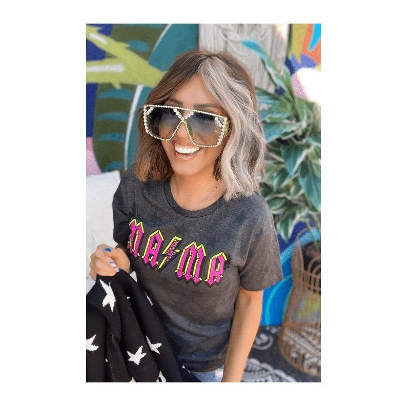 Neon Lightening Mama Tee