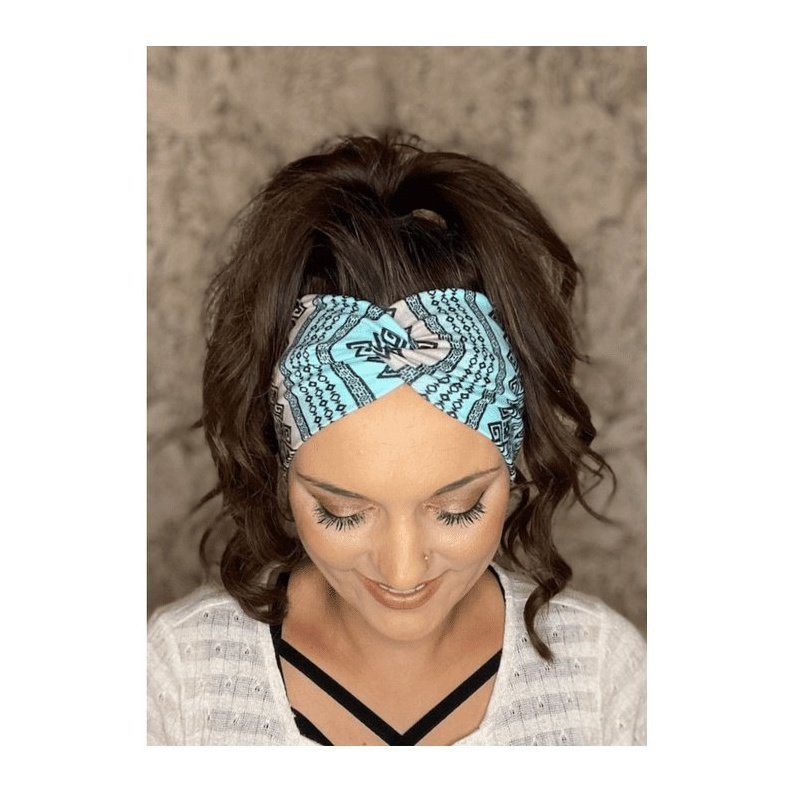 Women’s Wide Headband | Tribal Print